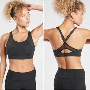 Athleta Advance Bra in black size 32DD